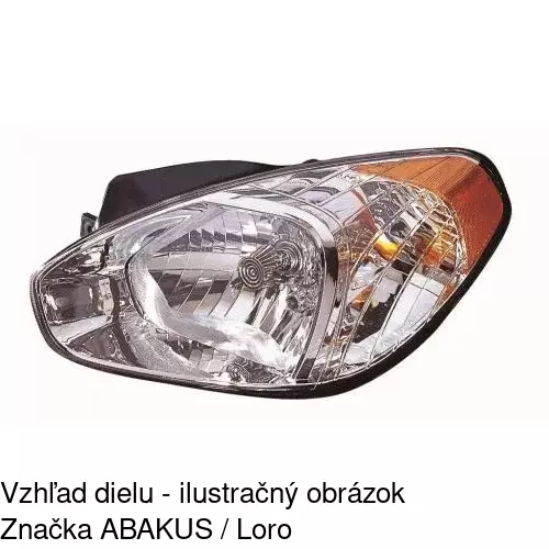 Hlavný reflektor POLCAR 4009091E - obr. 1