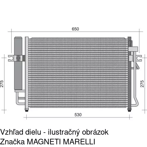 Chladiče klimatizácie POLCAR 4042K8C1S