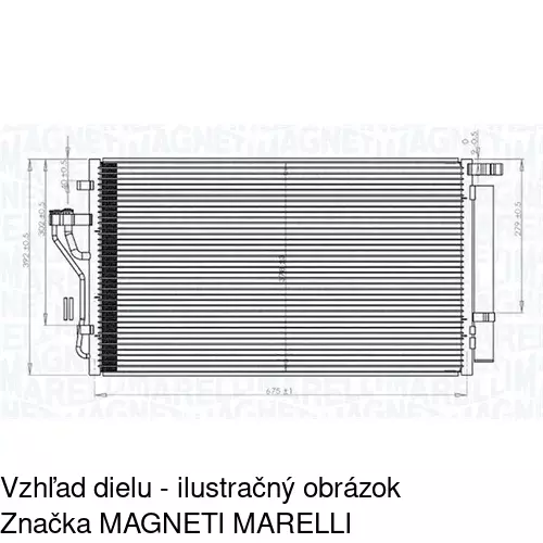 Chladiče klimatizácie POLCAR 4048K8C1S