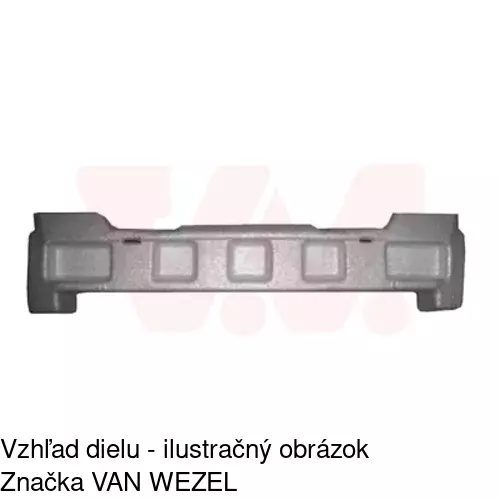 Výstuha nárazníka POLCAR 411407-5