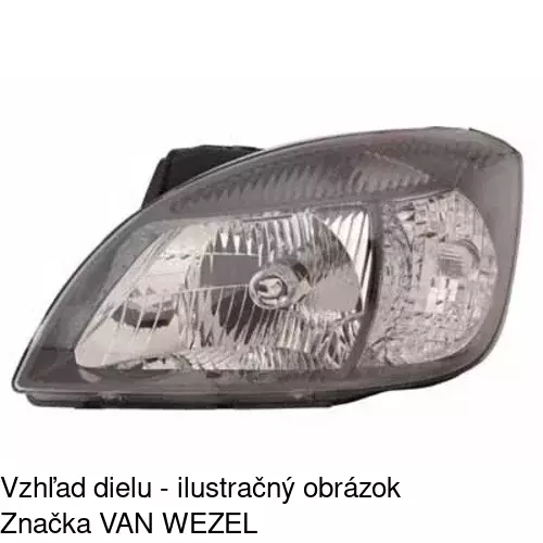 Hlavný reflektor POLCAR 4117092E