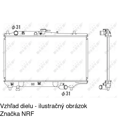 Chladiče vody POLCAR 450408-1 - obr. 1