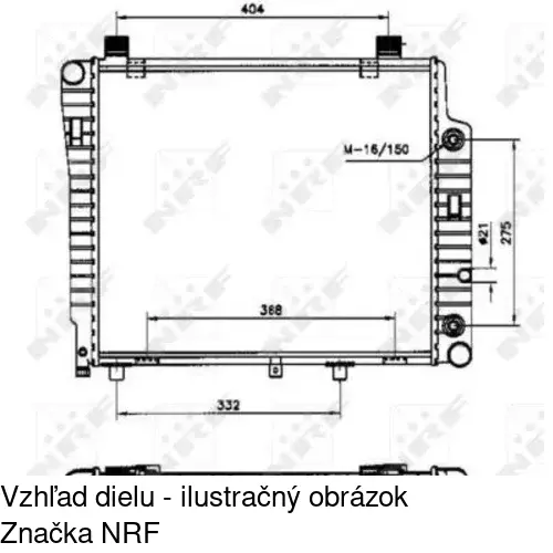 Chladiče vody POLCAR 500208-0