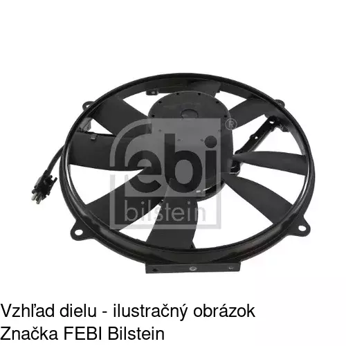 Ventilátory chladičov POLCAR 500223W1