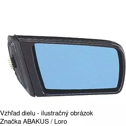 Vonkajšie zrkadlo POLCAR 5002514E