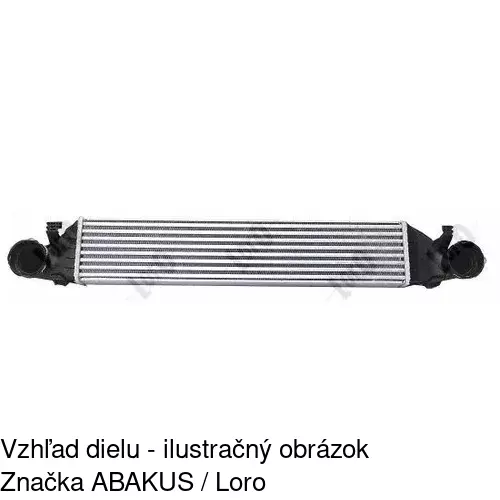 Chladiče vzduchu (Intercoolery) POLCAR 5003J8-1 - obr. 3