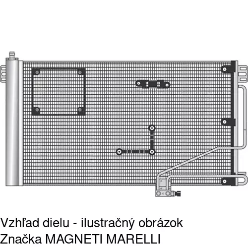 Chladiče klimatizácie POLCAR 5003K8C2S