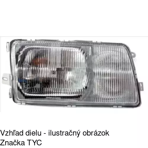 Hlavný reflektor POLCAR 5026090E