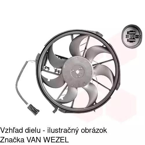 Ventilátory chladičov POLCAR 503523W1 - obr. 5