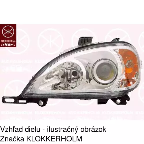 Hlavný reflektor POLCAR 5044091H - obr. 1