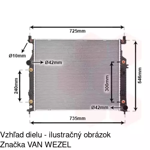 Chladiče vody POLCAR 504508-1 - obr. 4