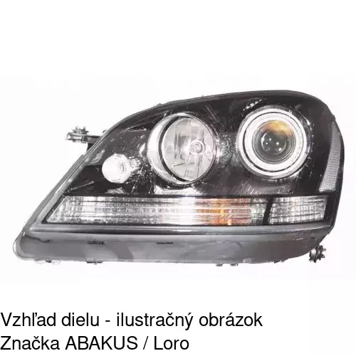 Hlavný reflektor POLCAR 5045091H