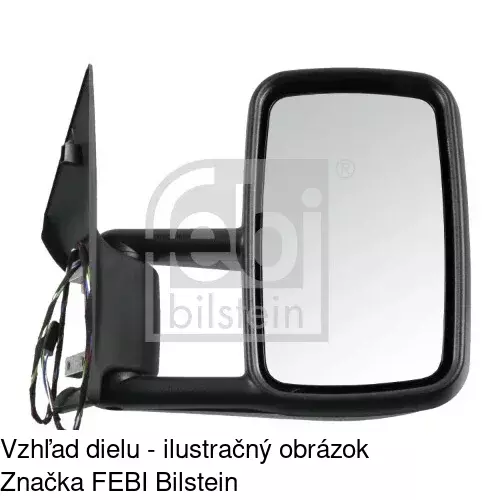 Vonkajšie zrkadlo POLCAR 5062524E - obr. 2