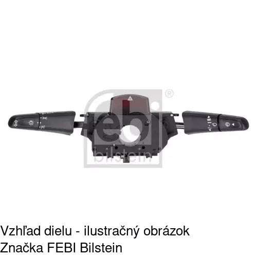 Združený prepínač POLCAR 5062PZ-3 - obr. 1