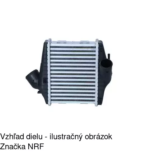 Chladiče vzduchu (Intercoolery) POLCAR 5098J8-2