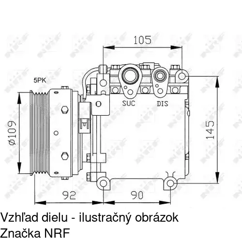 Kompresor AC POLCAR 5210KS-1