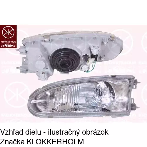 Hlavný reflektor POLCAR 521809-E - obr. 2