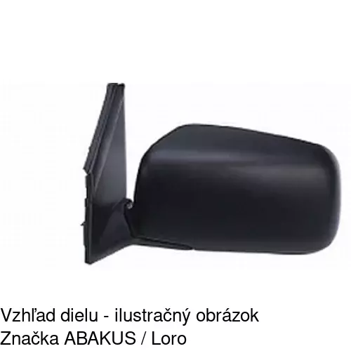 Vonkajšie zrkadlo POLCAR 5233522S - obr. 1