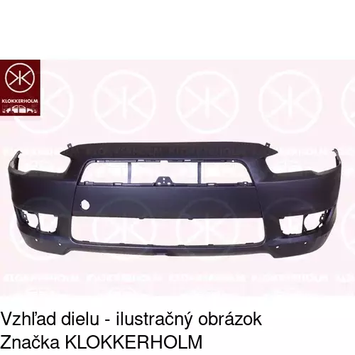 Predný nárazník POLCAR 523407-2