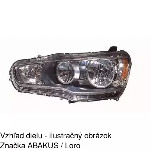 Hlavný reflektor POLCAR 523409-E - obr. 2