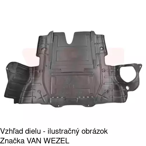 Kryt motora POLCAR 5509345Q - obr. 1