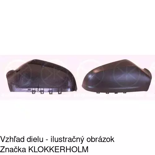 Rám vonkajšieho zrkadla POLCAR 550955TE - obr. 4