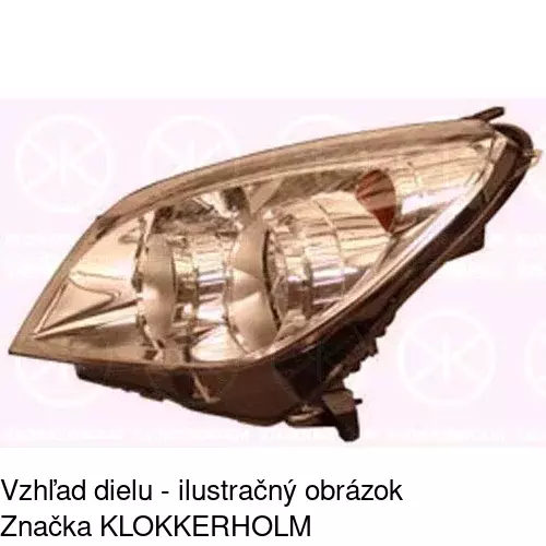 Hlavný reflektor POLCAR 551010-H - obr. 1