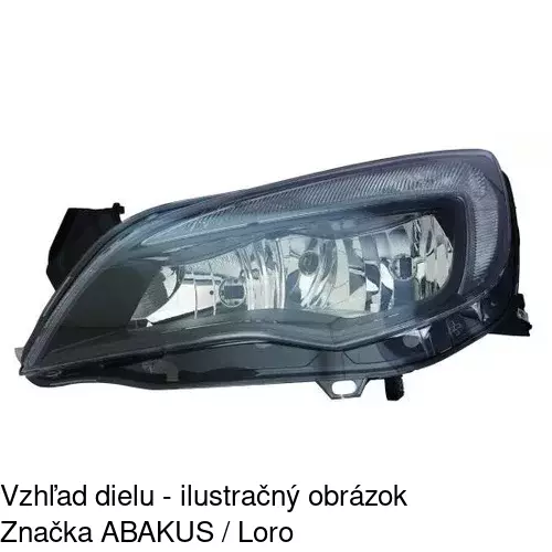 Hlavný reflektor POLCAR 5511096E - obr. 2