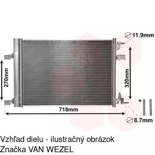 Chladiče klimatizácie POLCAR 5511K8C1S - obr. 4