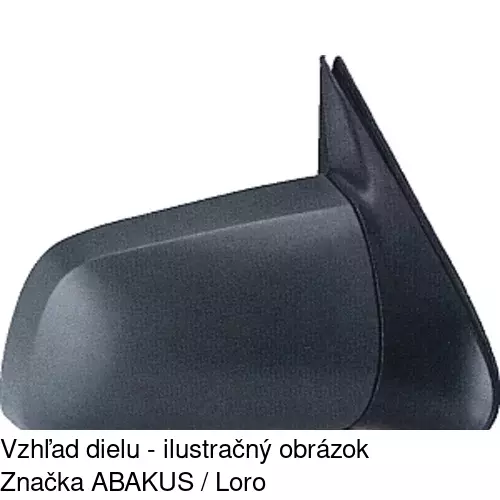 Vonkajšie zrkadlo POLCAR 5514526E - obr. 1