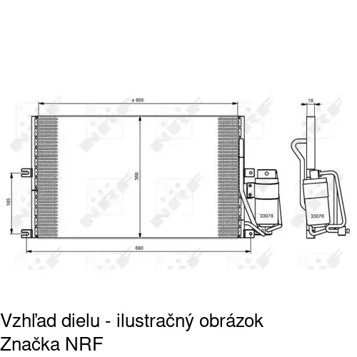 Chladiče klimatizácie POLCAR 5516K8C1 - obr. 3