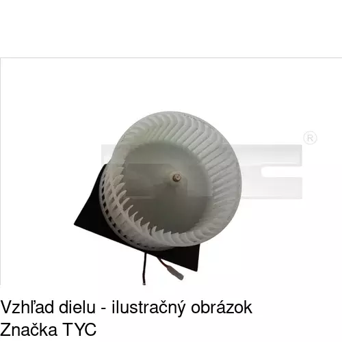 Ventilátory kúrenia POLCAR 5516NU-3