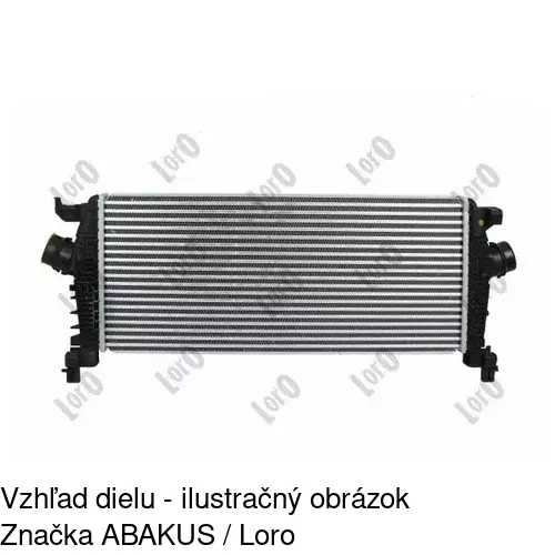 Chladiče vzduchu (Intercoolery) POLCAR 5520J8-7 - obr. 1