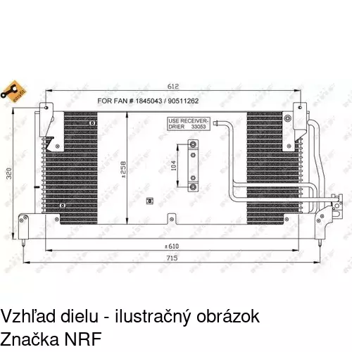 Chladiče klimatizácie POLCAR 5555K8C1 - obr. 3