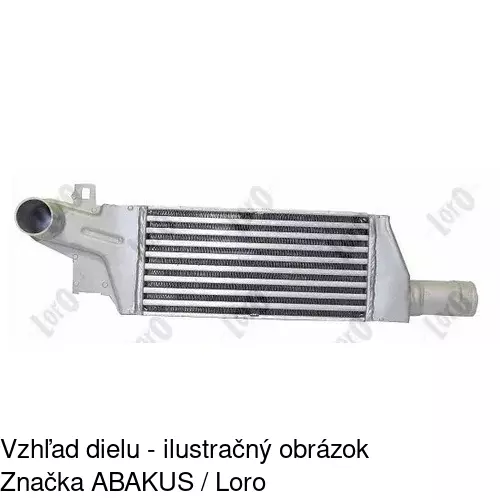 Chladiče vzduchu (Intercoolery) POLCAR 5556J8-1 - obr. 3