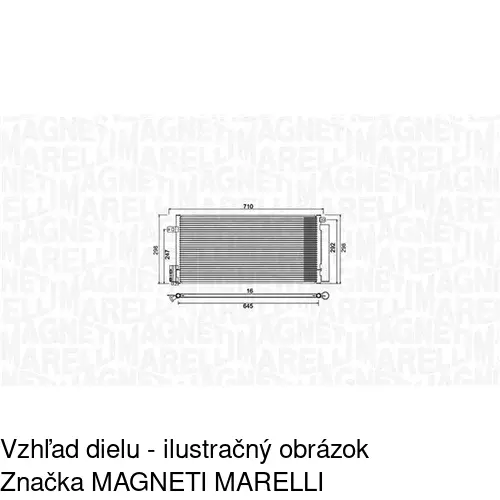 Chladiče klimatizácie POLCAR 5558K8C2