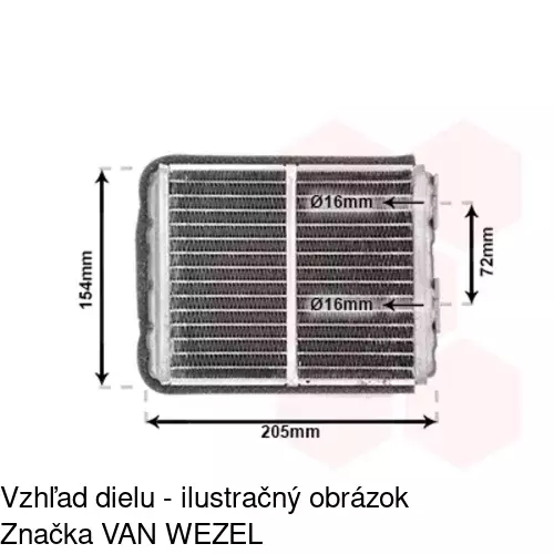 Radiátory POLCAR 5580N8-2 - obr. 3