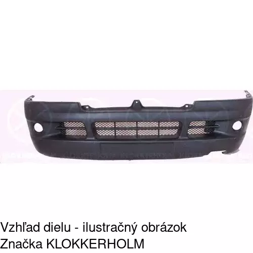 Predný nárazník POLCAR 5704072Q