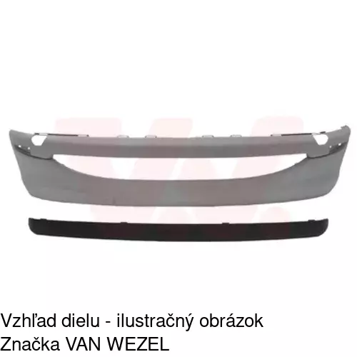 Predný nárazník POLCAR 572307-0 - obr. 1