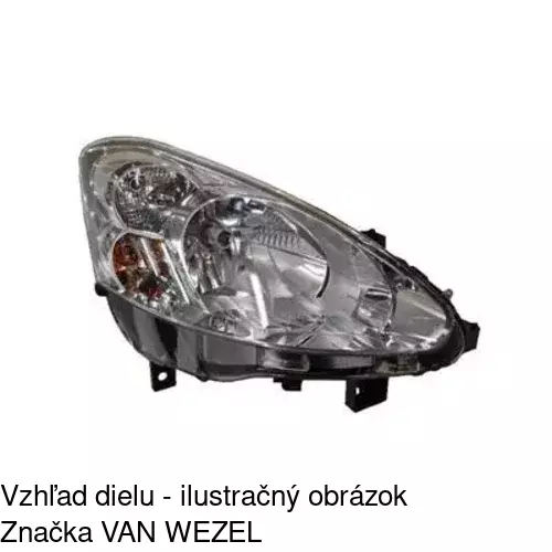 Hlavný reflektor POLCAR 57U110-E - obr. 4