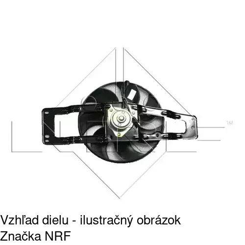 Ventilátory chladičov POLCAR 600323W1 - obr. 2