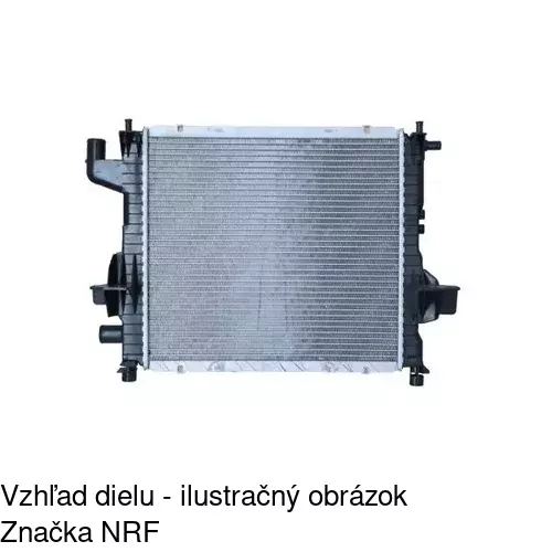 Chladiče vody POLCAR 6004082X