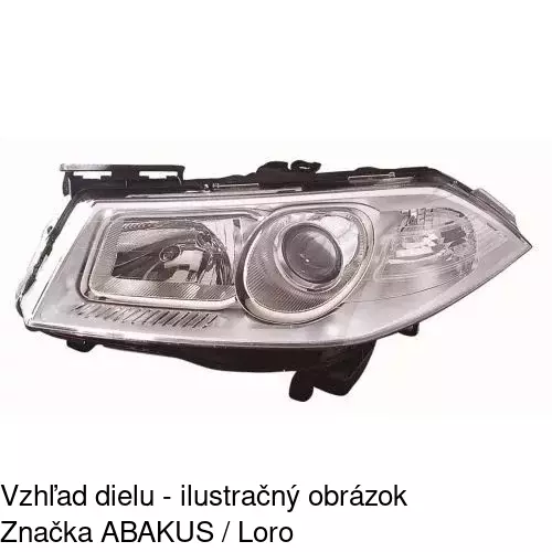 Hlavný reflektor POLCAR 6013093E - obr. 1