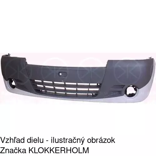 Predný nárazník POLCAR 60270724J