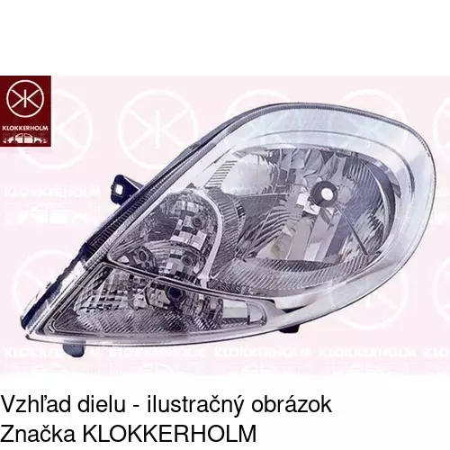 Hlavný reflektor POLCAR 6027092E - obr. 3