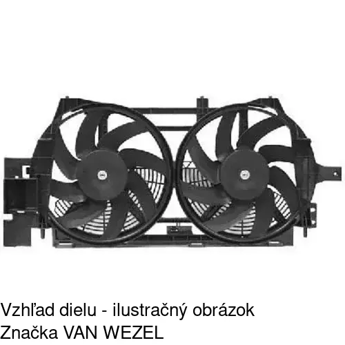 Ventilátory chladičov POLCAR 603223W2 - obr. 2