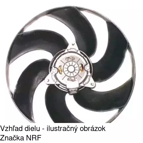 Ventilátory chladičov POLCAR 604223W1 - obr. 1