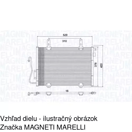 Chladiče klimatizácie POLCAR 6061K81X - obr. 3