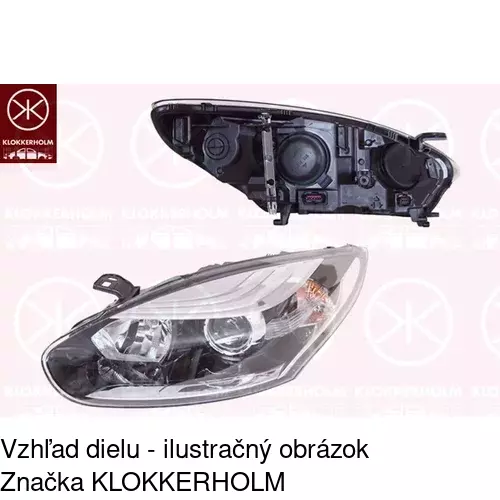 Hlavný reflektor POLCAR 60C209-U