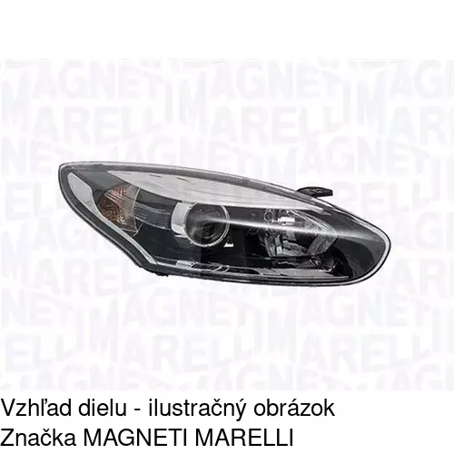 Hlavný reflektor POLCAR 60C209-U - obr. 1